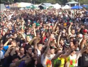 DJ Reel Drama @ The Boston Freedom Rally 2012 (clip)